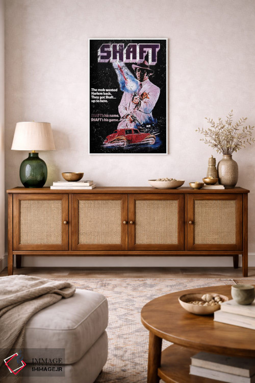 تابلو دکوراتیو پوستر تبلیغاتی فیلم شفت اثر رادیو دیز - D3W