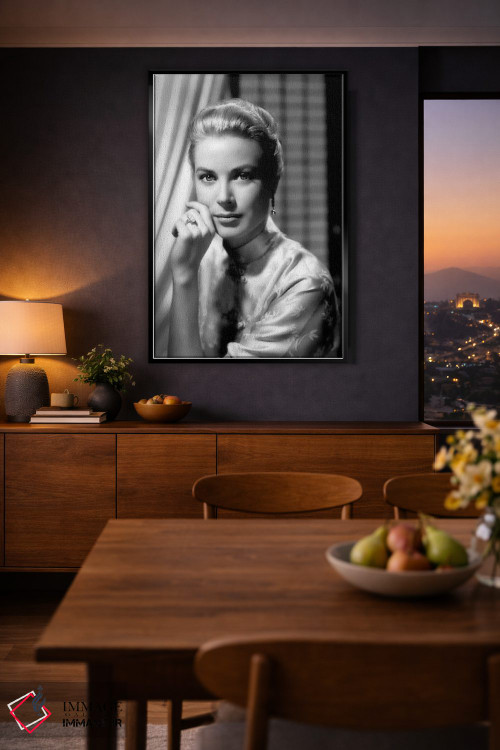 تابلو دکوراتیو گریس کلی با بلوز شرقی اثر رادیو دیز - D2B