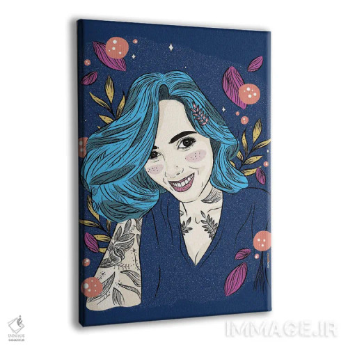 تابلو دکوراتیو جولی فی اثر رافائل گومز - نمای پرسپکتیو محصول