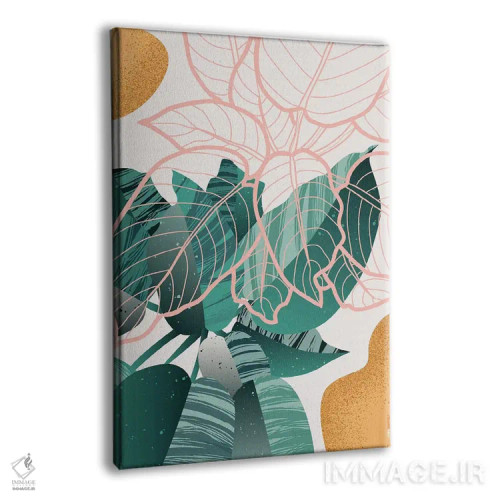 تابلو دکوراتیو گل های برزیل شماره ۳ اثر رافائل گومز - نمای پرسپکتیو محصول