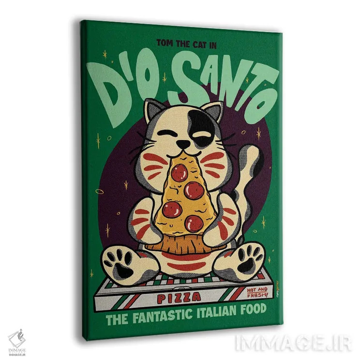 تابلو دکوراتیو خدای مقدس اثر رافائل گومز - نمای پرسپکتیو محصول