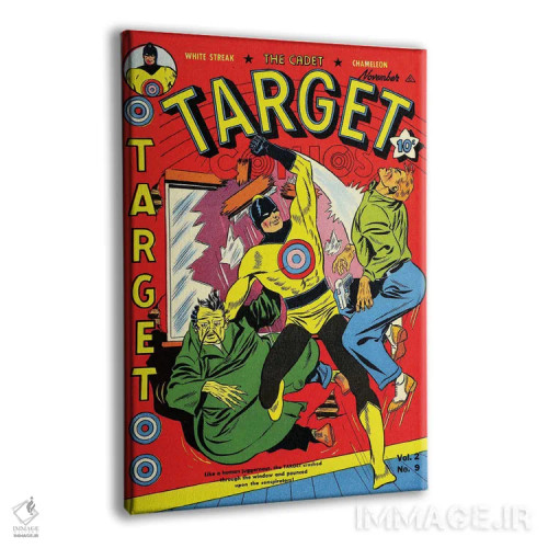 تابلو دکوراتیو تارگت ۲-۹ نوامبر اثر رادیو دیز - نمای پرسپکتیو محصول