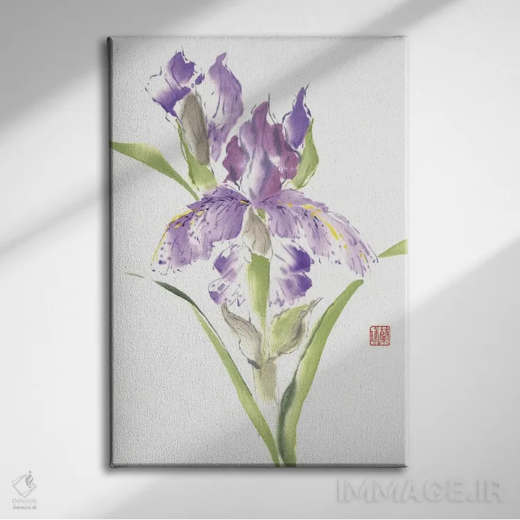 تابلو دکوراتیو در این لحظه اثر نان ری - نمای روبهرو روی دیوار