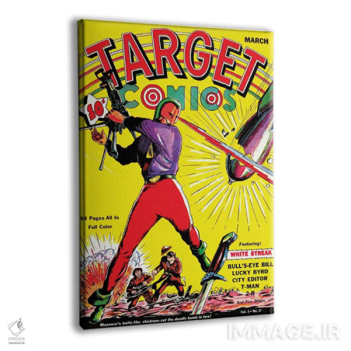 تابلو دکوراتیو تارگت ۲ مارس اثر رادیو دیز - نمای پرسپکتیو محصول