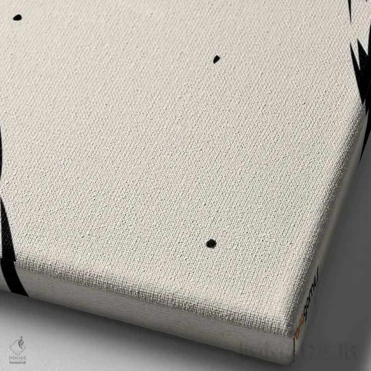 تابلو دکوراتیو نگاه به ستاره ها اثر رافائل گومز - نمای نزدیک بافت بوم