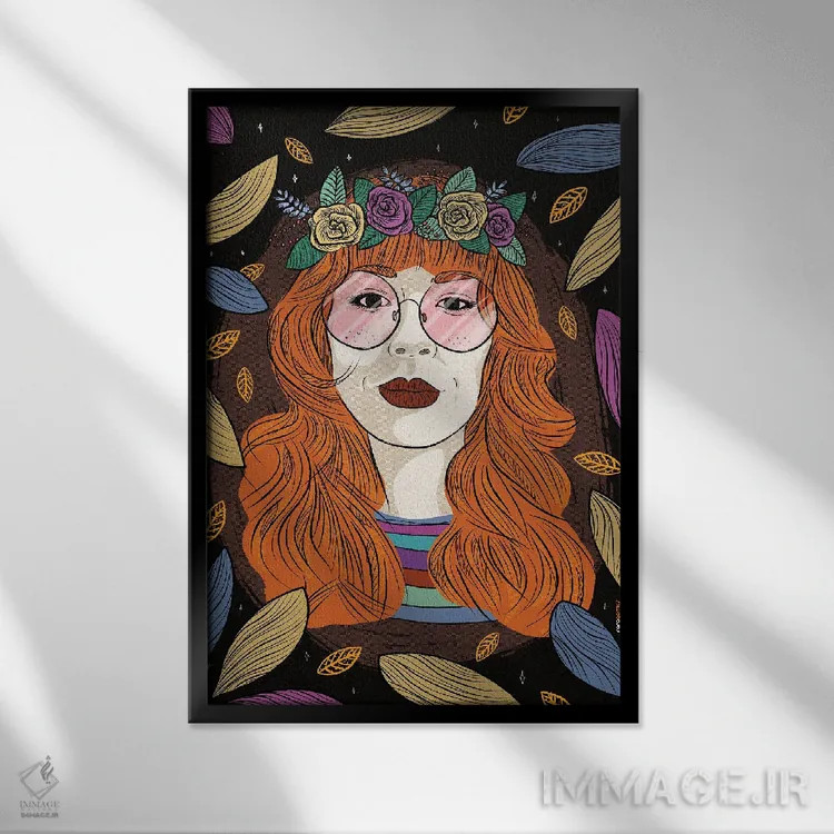 تابلو دکوراتیو جو ژوپیتر اثر رافائل گومز - نمای قابدار مشکی