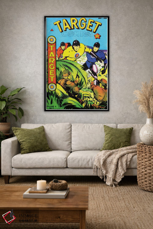 تابلو دکوراتیو تارگت ۶-۹ دسامبر اثر رادیو دیز - D1B