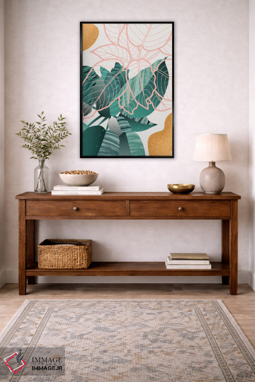 تابلو دکوراتیو گل های برزیل شماره ۳ اثر رافائل گومز - D3B