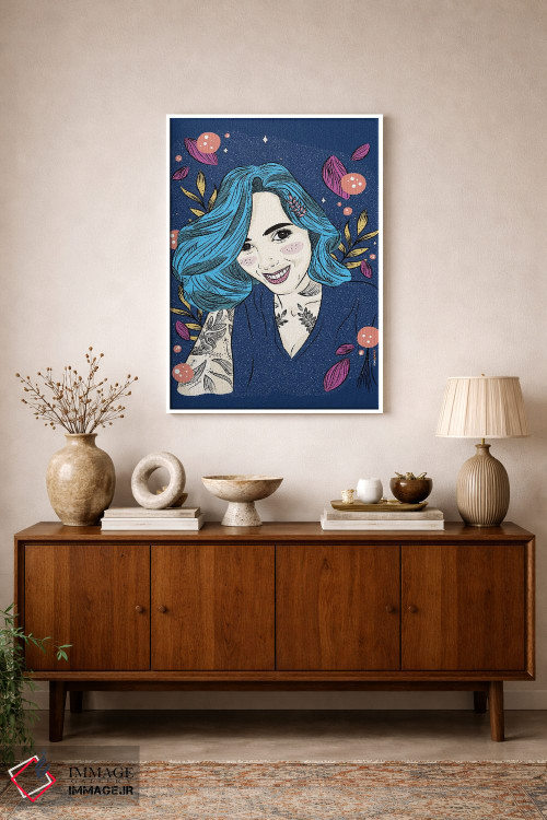 تابلو دکوراتیو جولی فی اثر رافائل گومز - D1W