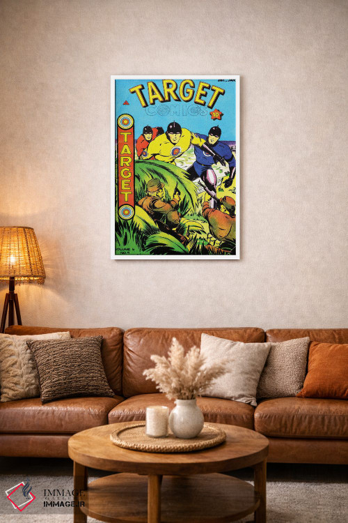 تابلو دکوراتیو تارگت ۶-۹ دسامبر اثر رادیو دیز - D2W