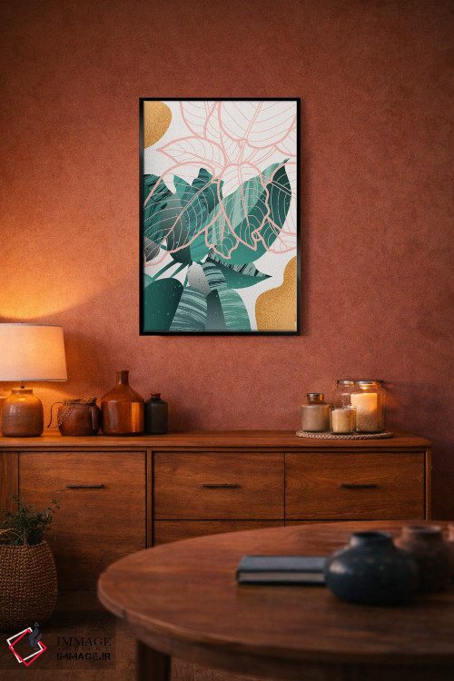 تابلو دکوراتیو گل های برزیل شماره ۳ اثر رافائل گومز - D4B