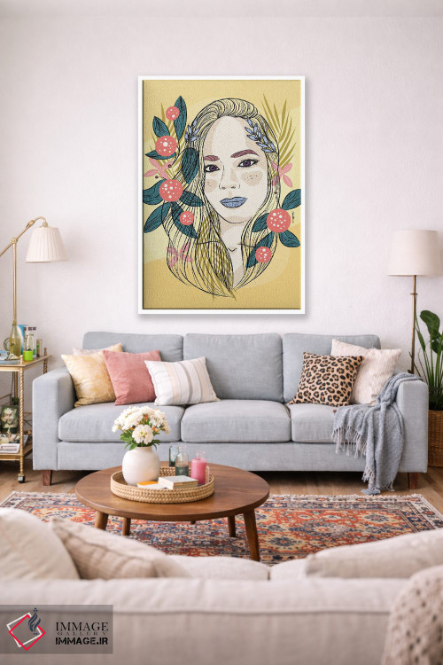 تابلو دکوراتیو لیس سده اثر رافائل گومز - D1W