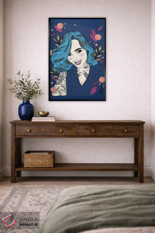 تابلو دکوراتیو جولی فی اثر رافائل گومز - D4B