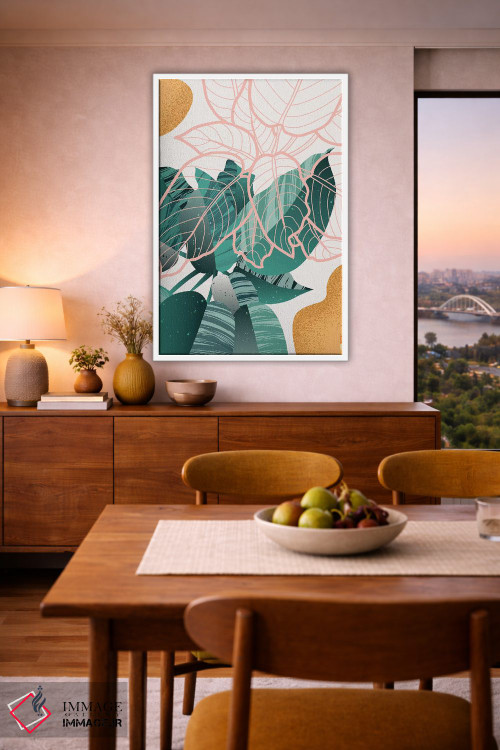 تابلو دکوراتیو گل های برزیل شماره ۳ اثر رافائل گومز - D6W