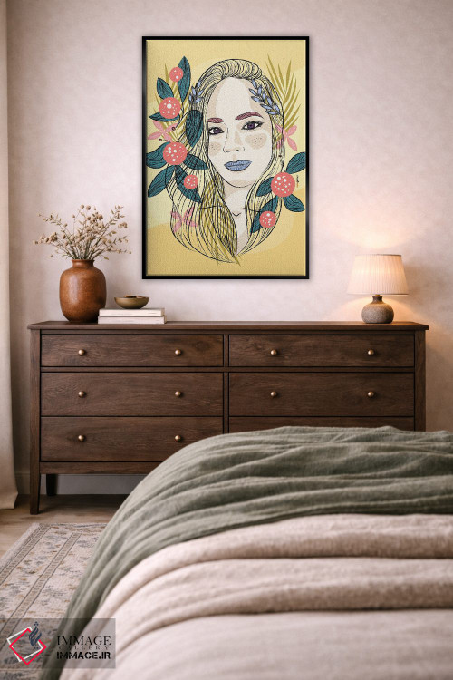 تابلو دکوراتیو لیس سده اثر رافائل گومز - D3B