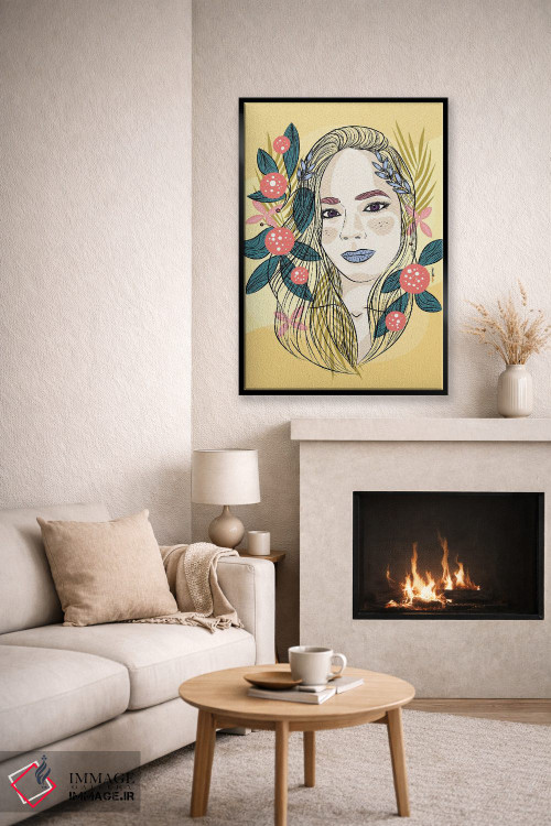 تابلو دکوراتیو لیس سده اثر رافائل گومز - D6B