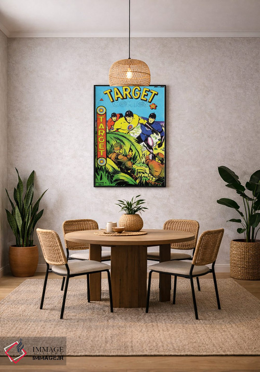 تابلو دکوراتیو تارگت ۶-۹ دسامبر اثر رادیو دیز - D6B