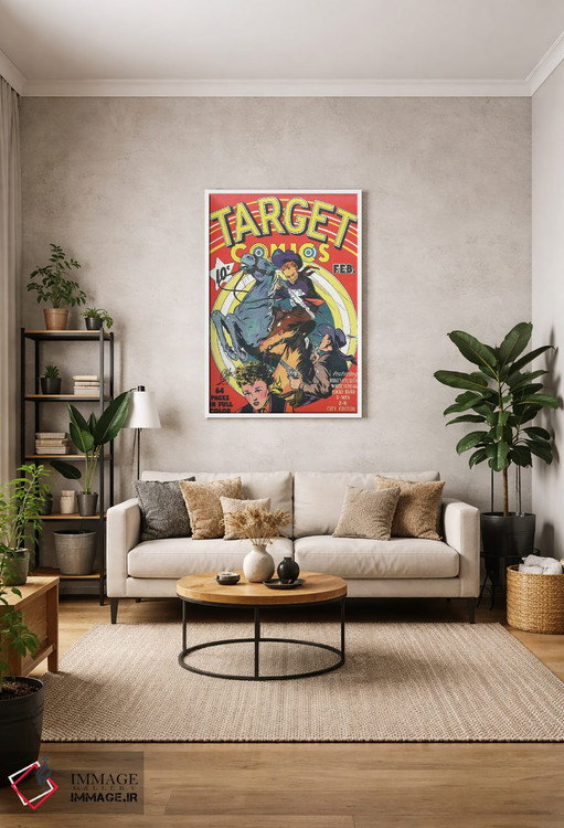 تابلو دکوراتیو تارگت ۱ فوریه اثر رادیو دیز - D1W