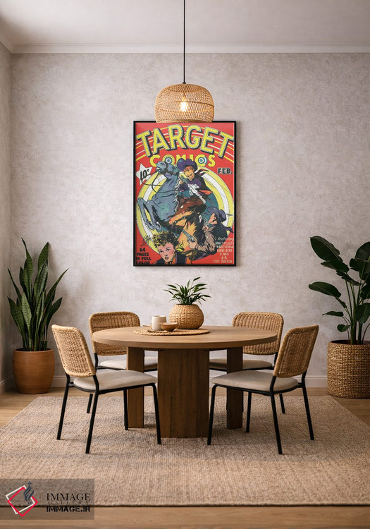 تابلو دکوراتیو تارگت ۱ فوریه اثر رادیو دیز - D3B