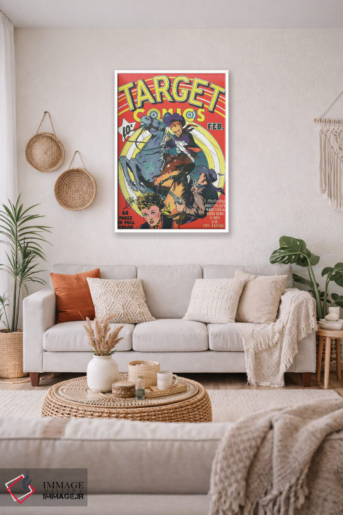 تابلو دکوراتیو تارگت ۱ فوریه اثر رادیو دیز - D2W