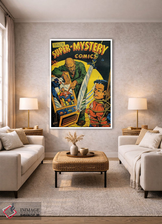 تابلو دکوراتیو سوپر میستری ۵-۵ آوریل اثر رادیو دیز - D1W