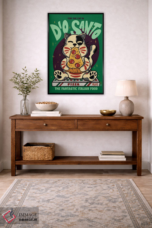 تابلو دکوراتیو خدای مقدس اثر رافائل گومز - D4B