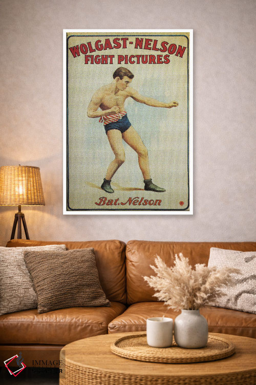 تابلو دکوراتیو مبارزه وولگاست و نلسون اثر رادیو دیز - D3W