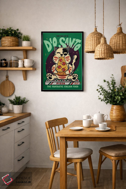 تابلو دکوراتیو خدای مقدس اثر رافائل گومز - D5B