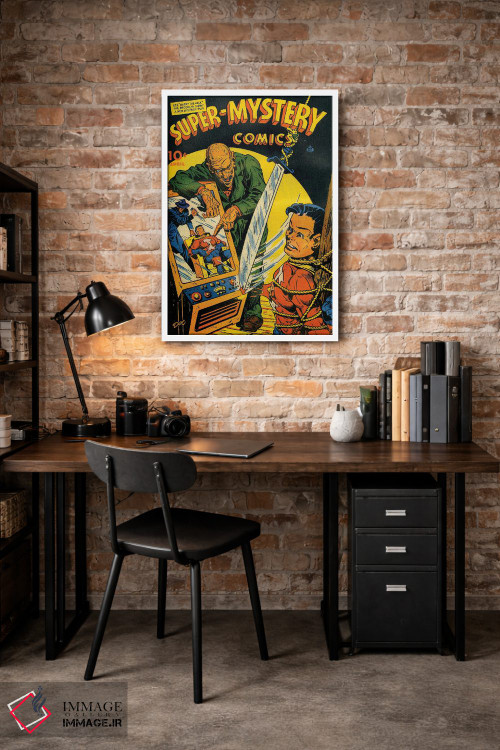 تابلو دکوراتیو سوپر میستری ۵-۵ آوریل اثر رادیو دیز - D2W
