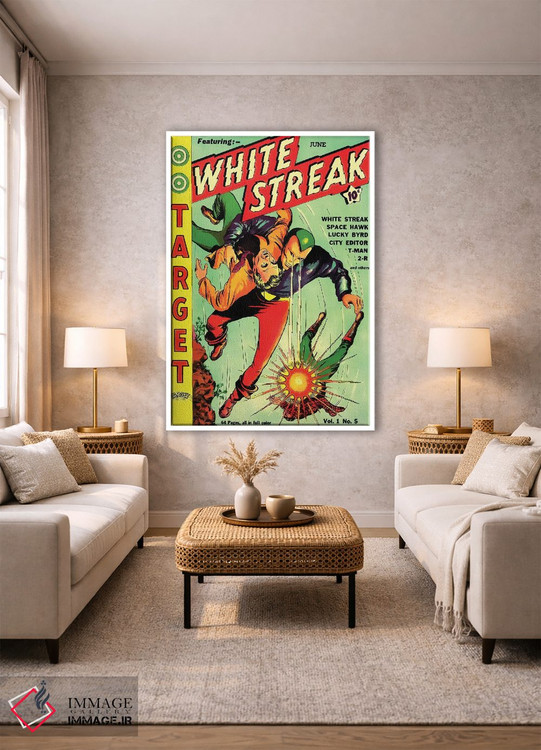 تابلو دکوراتیو تارگت ۵ ژوئن اثر رادیو دیز - D1W