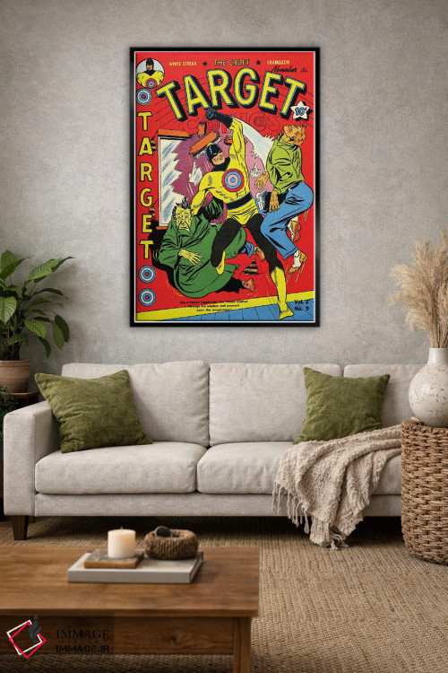 تابلو دکوراتیو تارگت ۲-۹ نوامبر اثر رادیو دیز - D1B