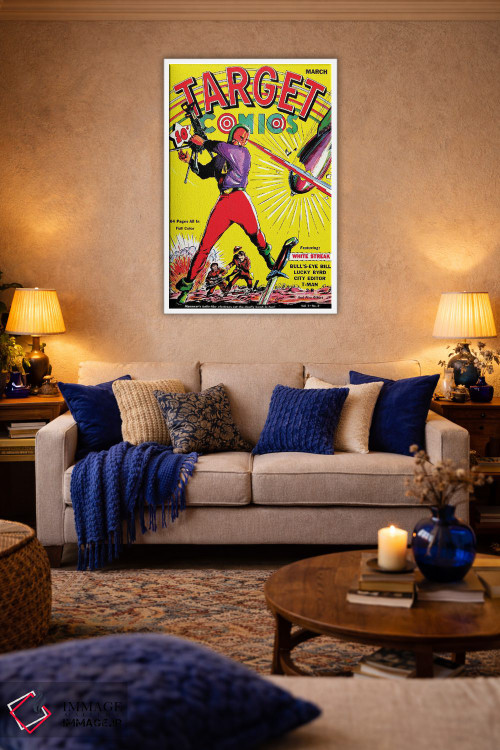 تابلو دکوراتیو تارگت ۲ مارس اثر رادیو دیز - D1W