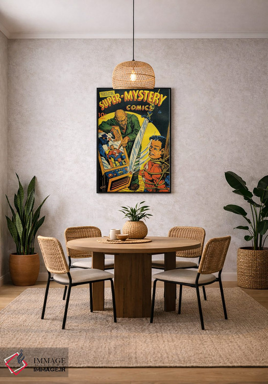 تابلو دکوراتیو سوپر میستری ۵-۵ آوریل اثر رادیو دیز - D3B