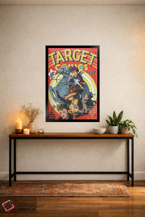 تابلو دکوراتیو تارگت ۱ فوریه اثر رادیو دیز - D5B