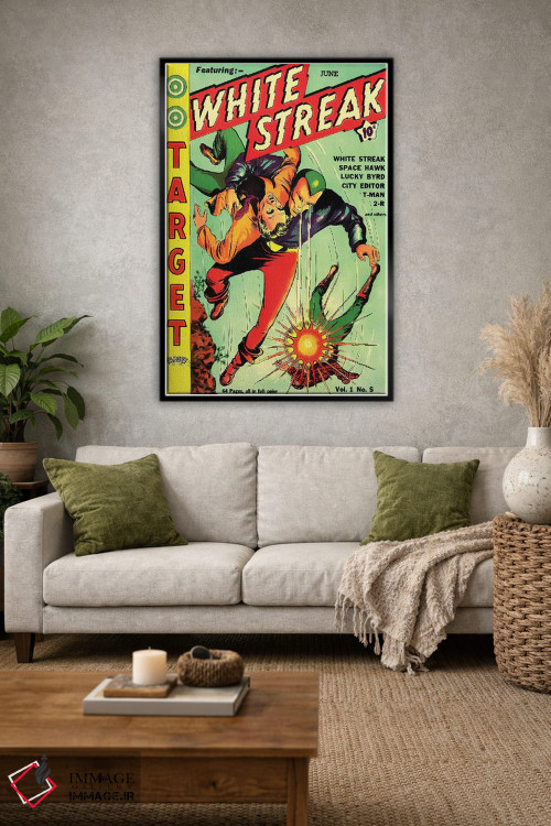 تابلو دکوراتیو تارگت ۵ ژوئن اثر رادیو دیز - D2B