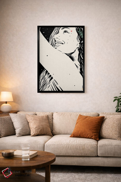 تابلو دکوراتیو نگاه به ستاره ها اثر رافائل گومز - D3B