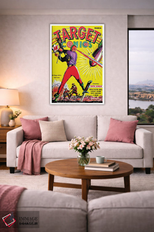 تابلو دکوراتیو تارگت ۲ مارس اثر رادیو دیز - D3W
