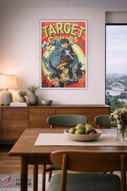 تابلو دکوراتیو تارگت ۱ فوریه اثر رادیو دیز - D6W