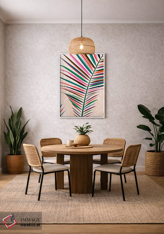 تابلو دکوراتیو گل های برزیل شماره ۴ اثر رافائل گومز - D3W