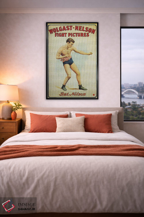 تابلو دکوراتیو مبارزه وولگاست و نلسون اثر رادیو دیز - D5B