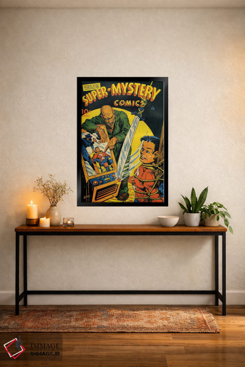 تابلو دکوراتیو سوپر میستری ۵-۵ آوریل اثر رادیو دیز - D5B