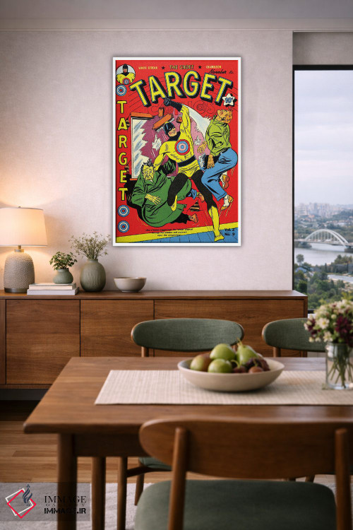 تابلو دکوراتیو تارگت ۲-۹ نوامبر اثر رادیو دیز - D6W