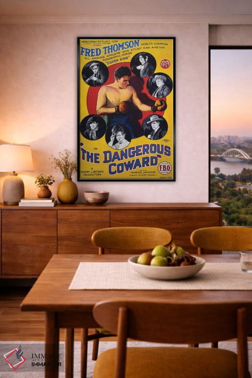 تابلو دکوراتیو بزدل خطرناک یک اثر رادیو دیز - D6B