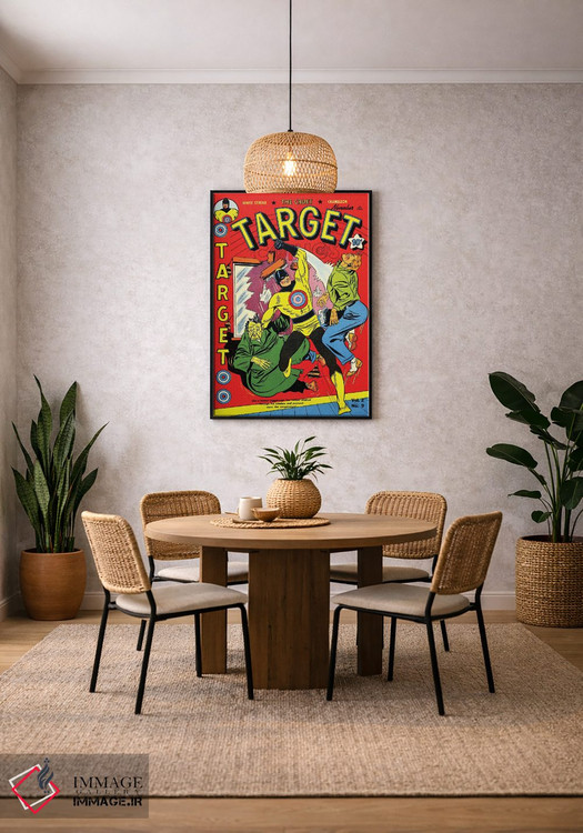 تابلو دکوراتیو تارگت ۲-۹ نوامبر اثر رادیو دیز - D5B