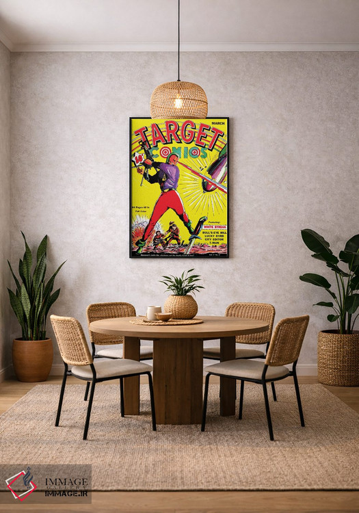 تابلو دکوراتیو تارگت ۲ مارس اثر رادیو دیز - D5B