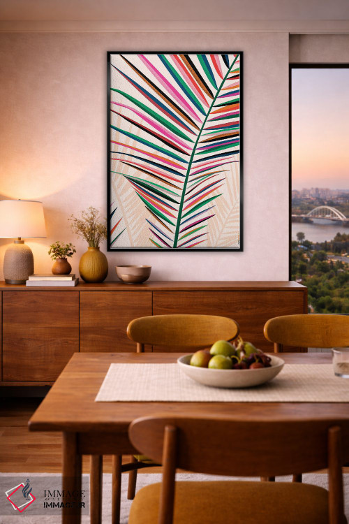 تابلو دکوراتیو گل های برزیل شماره ۴ اثر رافائل گومز - D6B