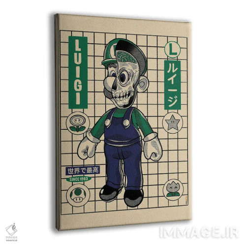 تابلو دکوراتیو لوییجی من اثر رافائل گومز - نمای پرسپکتیو محصول