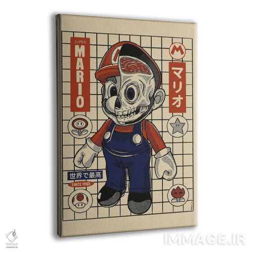 تابلو دکوراتیو ماریوی من اثر رافائل گومز - نمای پرسپکتیو محصول
