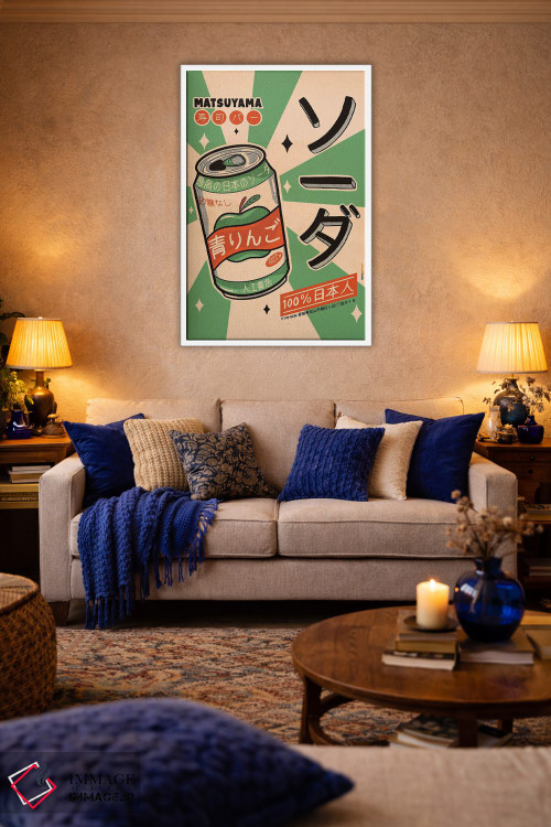 تابلو دکوراتیو نوشابه هر روز اثر رافائل گومز - D2W