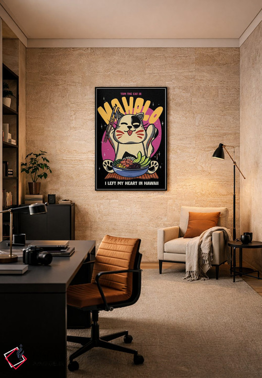 تابلو دکوراتیو ماهالو اثر رافائل گومز - D6B